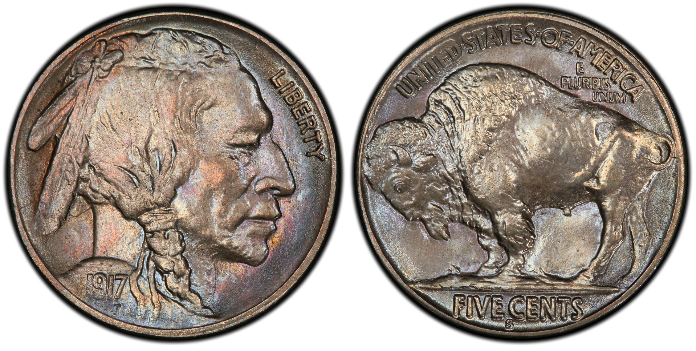 What nickels are worth money - collection of valuable Buffalo and Liberty nickels